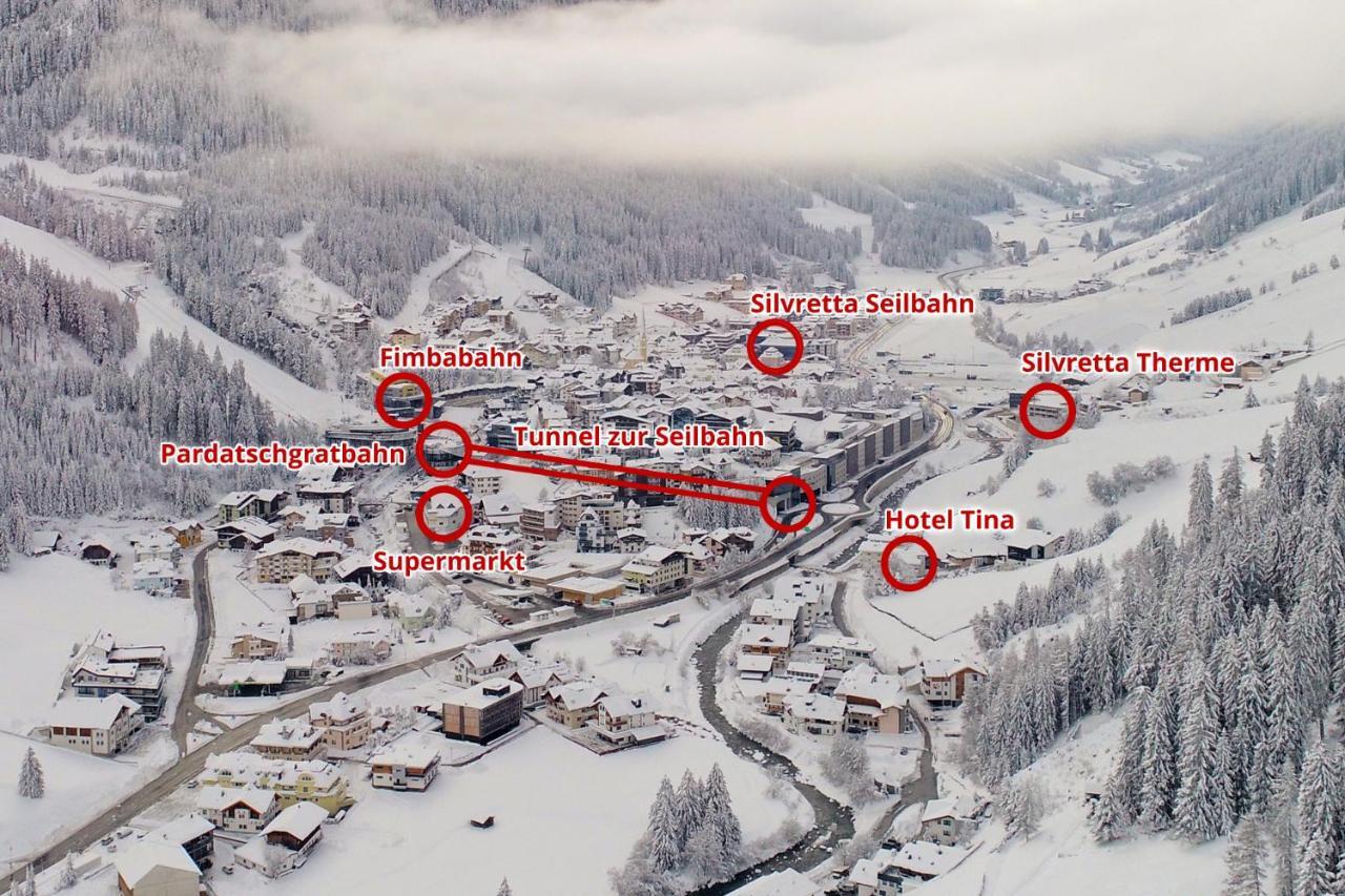Hotel Garni Apart Tina Ischgl Ngoại thất bức ảnh