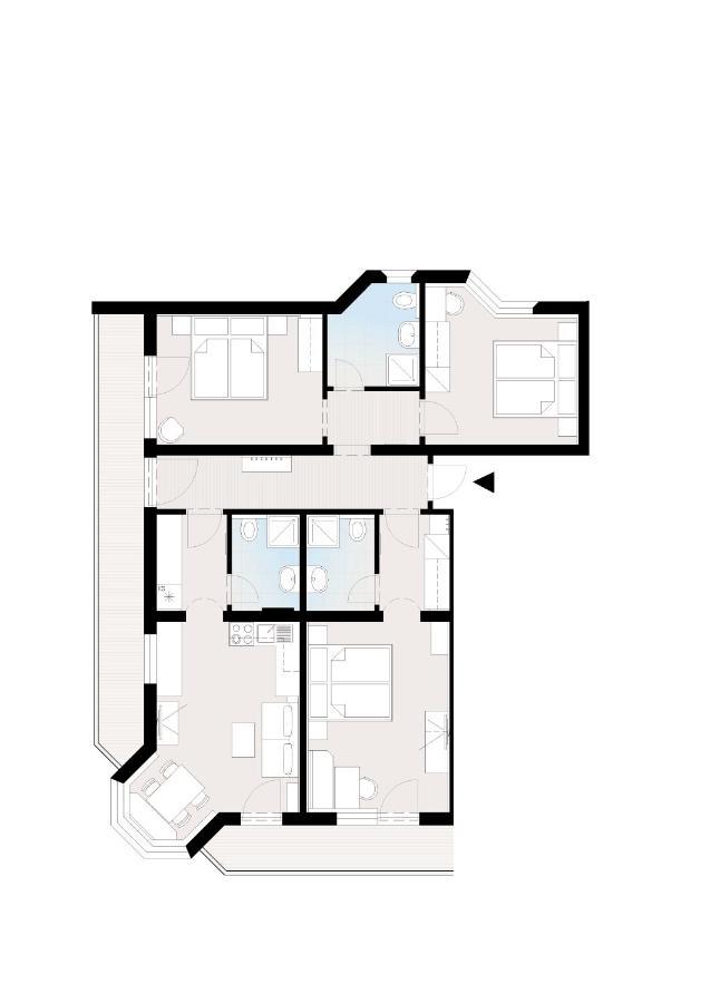 Hotel Garni Apart Tina Ischgl Ngoại thất bức ảnh